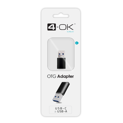 ADAPTADOR 4-OK USB C TO USB A METAL STYLE