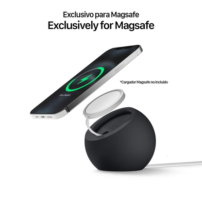 Soporte de Carga de silicona Compatible con Cargador MagSafe
